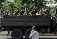 В Донецк прибыли автобусы и грузовики с наемниками